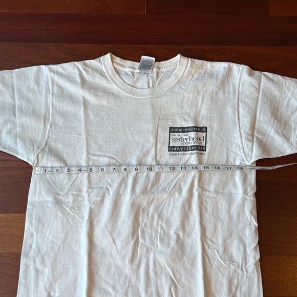 Alpha Omicron Pi Vintage 2001 Convention T-Shirt - Picture 7 of 10